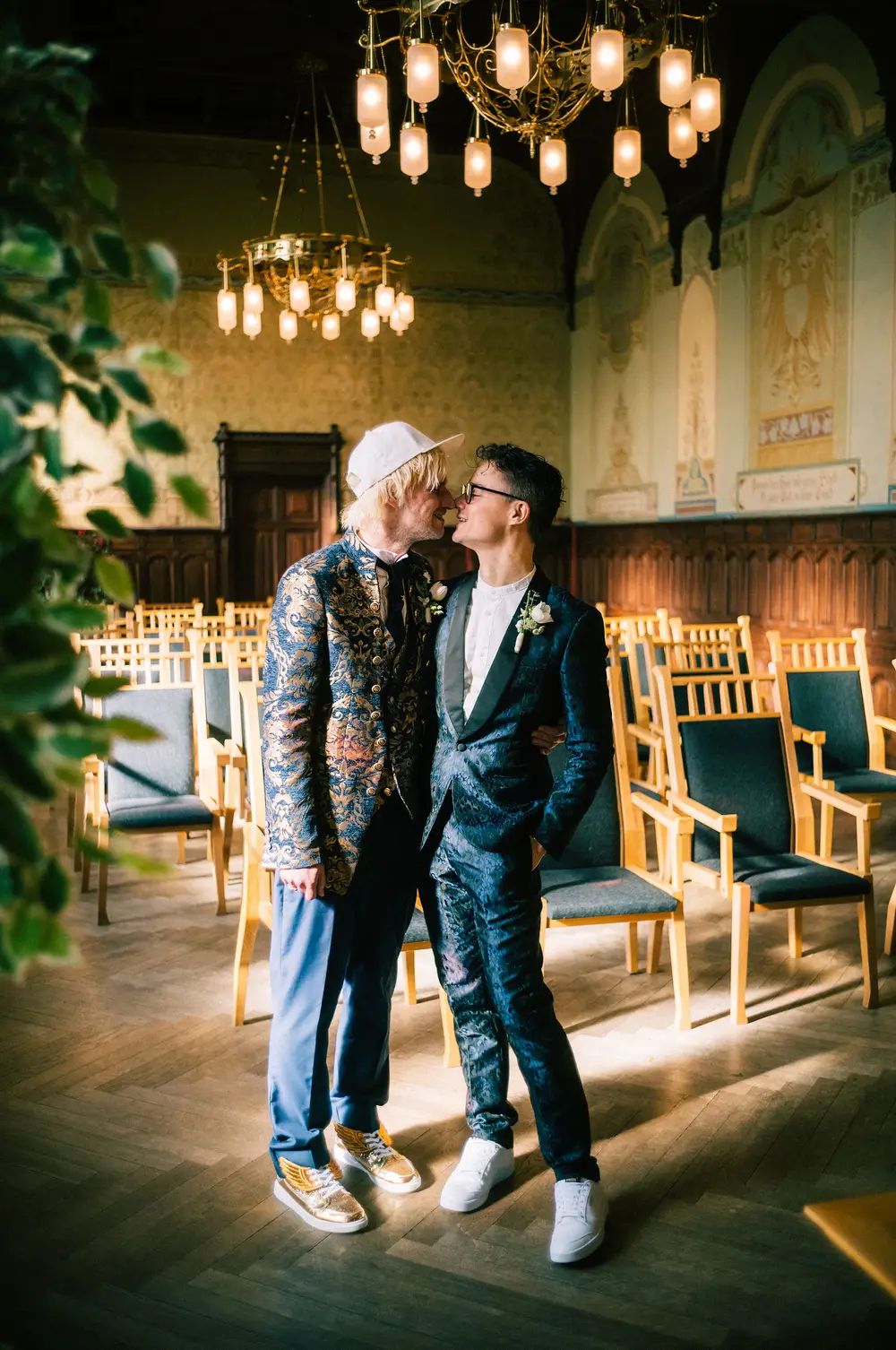 LGBTQ wedding at Neumünster City Hall. Leica M10 M11.